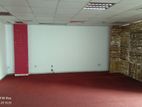 Carpeted A/C Office for rent Facing Galle Road Colombo 03 [ 1387C ]