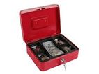 Cash Box 6 Inch - Red Color"