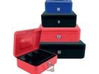 Cash Box 6 Inch With Keys Different Colours