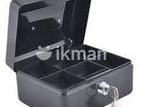 Cash Box - Black Colour 6 Inch Size