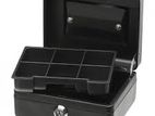 Cash Box - Black Colour 6 Inch Size