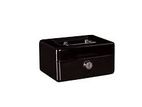 Cash Box - Large Metal with Lock 2 Keys 6 Inch