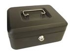 Cash Box with Lock Key 8 Inch