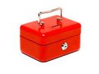 Cash Box With Lock Key