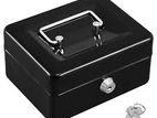 Cash Box with Lock Metal Handle