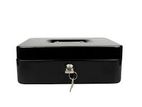 Cash Box with Secure Lockable Key for Cashier Drawer