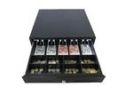 Cash Drawer 5 Notes 8 Coins - 6.5kg Black Metal