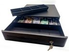 Cash Drawer 5 Notes Coins RJ 11 (2 keys Black Color)