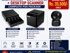 Cash Drawer + 80mm Thermal Printer Barcode Scanner Package Rs.35,500