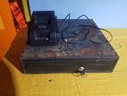 Cash Drawer with Bill Print Machine