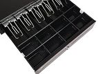 Cash Drawer Holds 5 Notes and 8 Coins, with Steel Construction