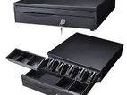 Cash Drawer Safe Box 5 Bill Coin Tray for POS Printer Store Money