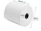 Cash Registers paper roll 57mm x50 mm Thermal