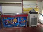 Cashier Table with Cash Register Machine
