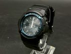 CASIO G-SHOCK Tough Solar Multiband 6 Watch – Model AWG-M100A
