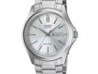 Casio Mtp1239d Silver Diale Men's Watch
