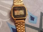 Casio Vintage Gold Tone Watch