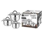 Casserole Cookware Set (6 Pcs) Ss Sonifer Sf1147