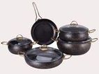 CASSEROLE GRANOTE COOKWARE SET 9PCS SF1115