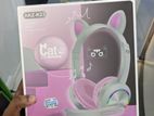 Cat Ear Wireless Headphone AKZ K23 - Pink