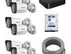 CCTV Camera Set Tiandy (6 Set)