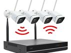 CCTV Camera System Installation - Wireless (Wi-Fi) NVR 4 Channel