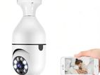 CCTV Camera Wifi Bulb 360 Degree Rotatable Panoramic View .