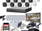 CCTV Dahua 2MP 20M Complete 8 Camera Package With All Accessories