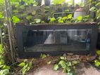 Cement Front Glass Tank