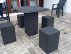 Cement Table Set