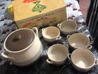 Ceramic Cook Ware Big Pot and Small 6 Pots