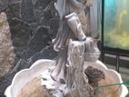 Ceramic Water Fountain Statue