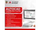 Certificate In AUTOCAD