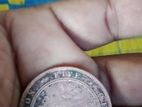 1870 Ceylon Five Cents Coin
