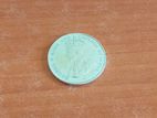 Ceylon Silver 50 Cents Coin