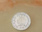 Ceylon Silver 50 Cents
