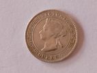Ceylon Silver Cents 1892