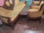 Chair With Stool Set