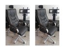 Chair - New Office HB Leather Black -120kg