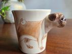 Charming 3D Dog Ceramic Mugs