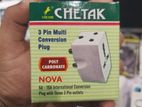 Chetak 5A Multi Plug (Round Pin)