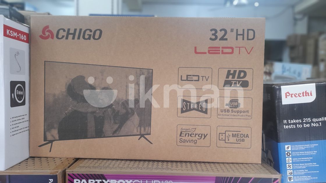 Chigo 32 Inch HD LED HDMI,USB TV for Sale in Wellampitiya | ikman