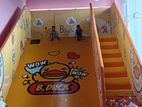 Childrens playing slide
