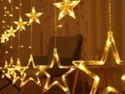 Christmas Deco 12 pcs Stars and Balls Curtain