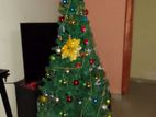 Christmas Tree with Ornaments 6ft