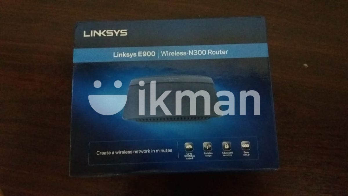 Cisco Linksys E900 Wireless N300 WiFi Router for Sale in Kottawa