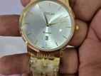 Citizen Saphire Quartz Gold Stainless Steal Watch