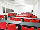 Class | Seminar Training Rooms with AC Multimedia for Rent Nugegoda