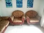 Carved Wooden Sofa Set