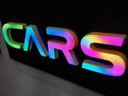 Classic Open-Face Neon Style Letters